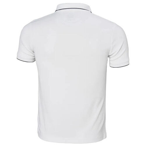 Polo Blanco Helly Hansen Kos De Tactel Manga Corta Secado Rápido M