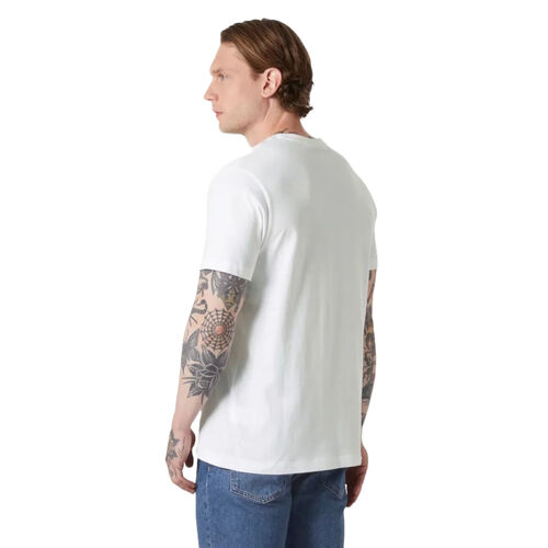 Camiseta Blanca Helly Hansen Core Graphic T -Shirt 2.0 White de Corte Regular M