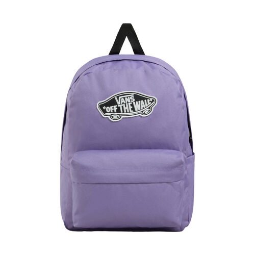 Mochila Morada Vans Old Skool Classic Backpack Purple - Diseño Icónico, Espaciosa y Duradera