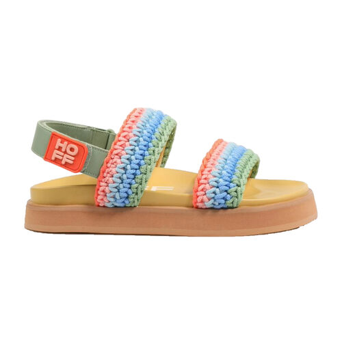 Sandalias Multicolor Hoff Galdana con Doble Tira y Ajuste en el Talón 37