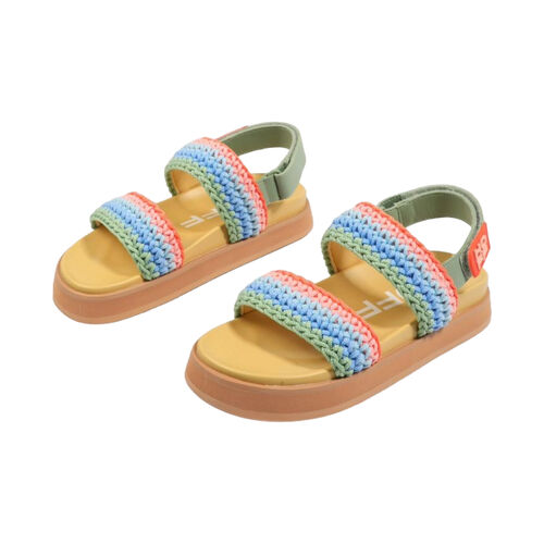 Sandalias Multicolor Hoff Galdana con Doble Tira y Ajuste en el Talón 37
