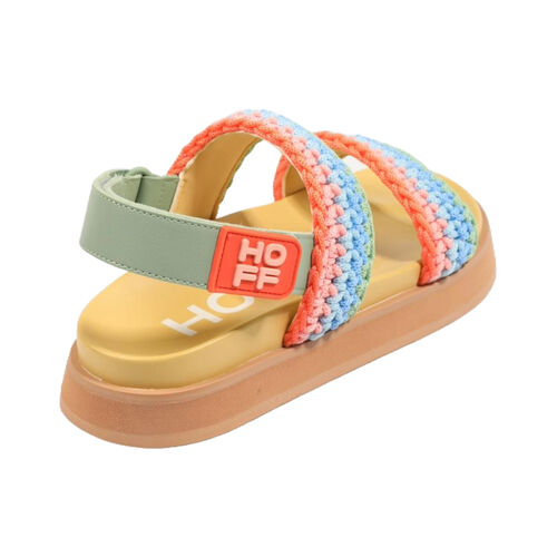 Sandalias Multicolor Hoff Galdana con Doble Tira y Ajuste en el Talón 37