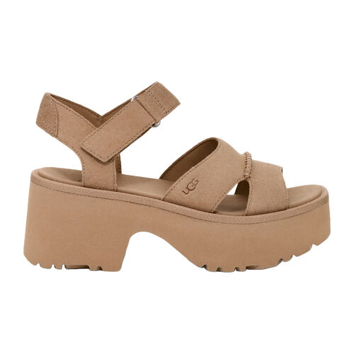 Sandalias Beige UGG  New Heights Mustard Seed con Tira en el Tobillo 39