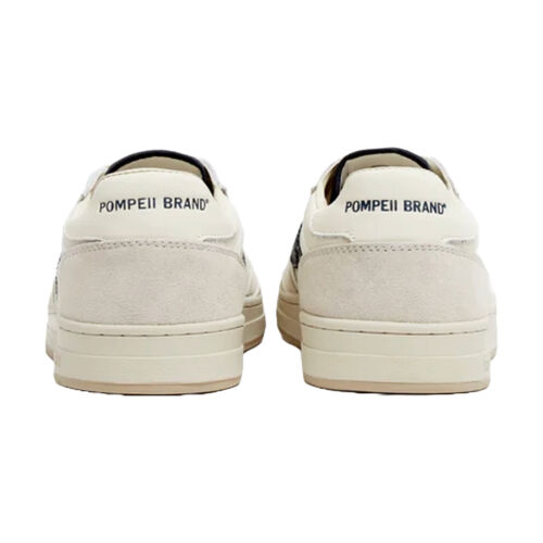 Zapatillas Beige-Azul Pompeii Elan Pippa Leather Ecru Navy 43