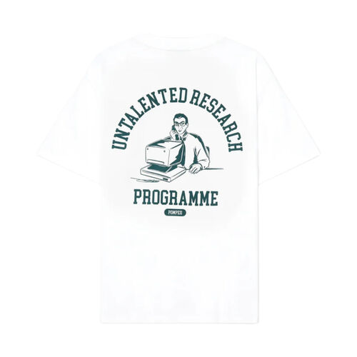 Camiseta Blanca Pompeii Programme White Tee Manga Corta M