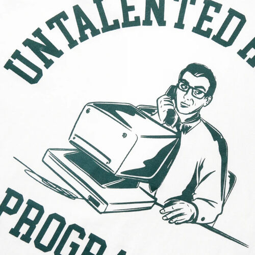 Camiseta Blanca Pompeii Programme White Tee Manga Corta M