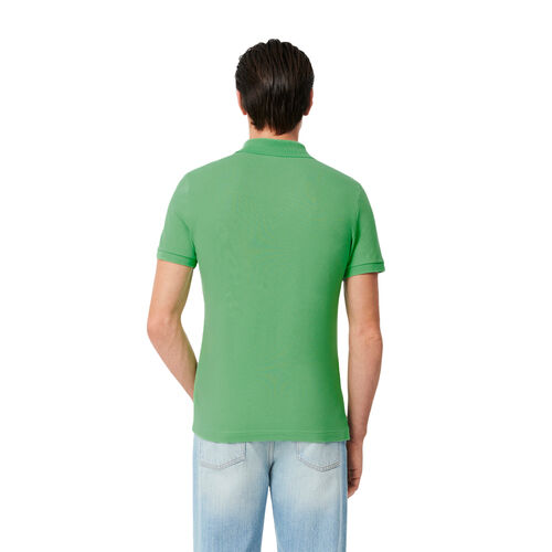 Polo Verde Lacoste Liamone De Piqué De Corte Ajustado L.12.12 S