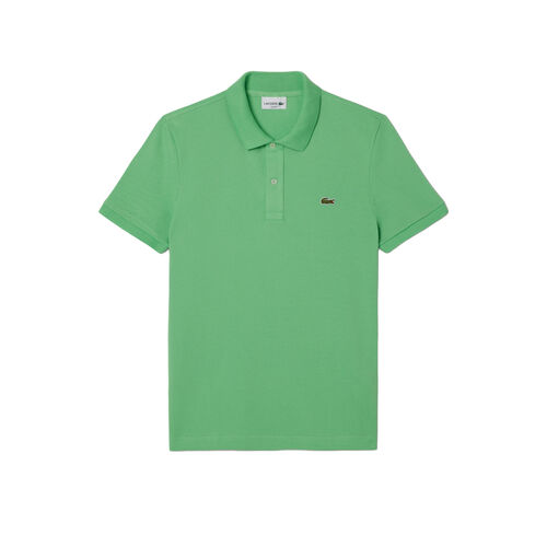 Polo Verde Lacoste Liamone De Piqué De Corte Ajustado L.12.12 S