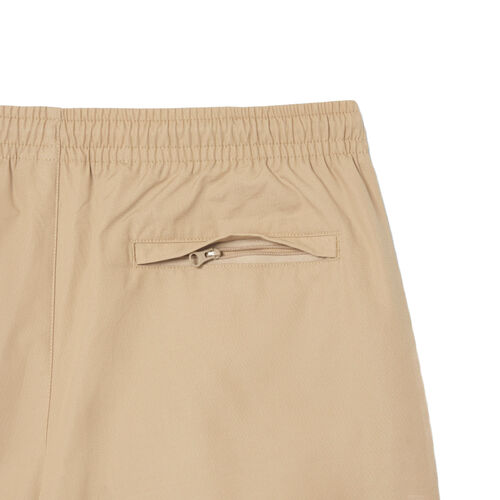 Pantalón Corto Marrón Lacoste Viennois De Corte Holgado De Popelín S