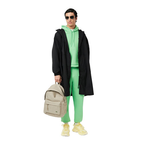 Mochila Beige Lacoste Neocroc Roasted Cashew Espaciosa Y Cómoda 