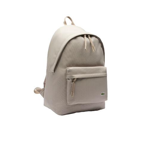 Mochila Beige Lacoste Neocroc Roasted Cashew Espaciosa Y Cómoda 