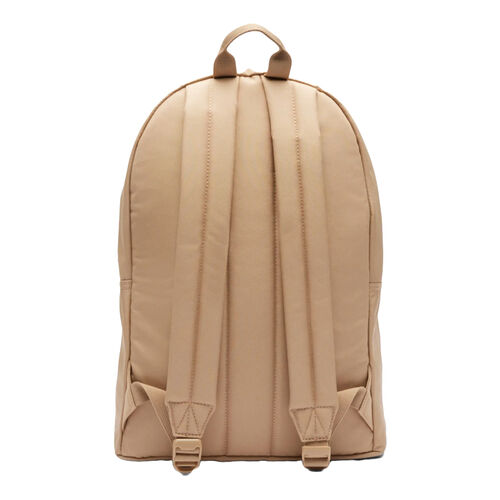 Mochila Beige Lacoste Logo Neocroc Tape Viennois Espaciosa Y Cómoda
