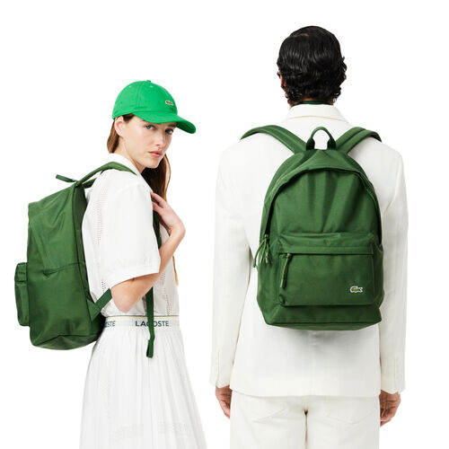 Mochila Verde Lacoste Neocroc Vert 132 Espaciosa Y Cómoda