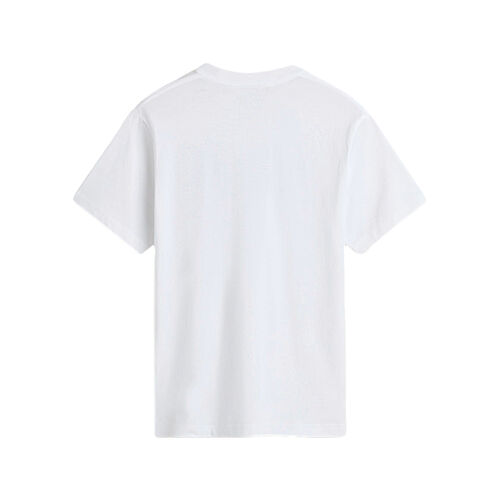 Camiseta Blanca Vans Classic White/Black Manga Corta Estilo Autentico Y Urbano S