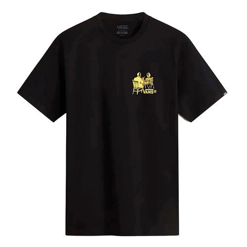 Camiseta Negra Vans Fine Dining Black Estilo Urbano Y Desenfadado L