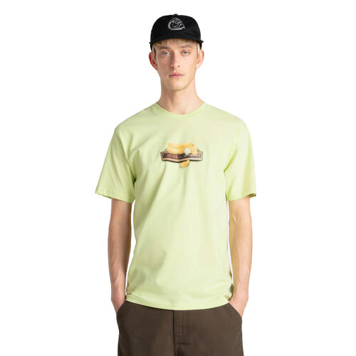 Camiseta Verde Lima Vans Times Up Shadow Lime Con Cuello Redondo M