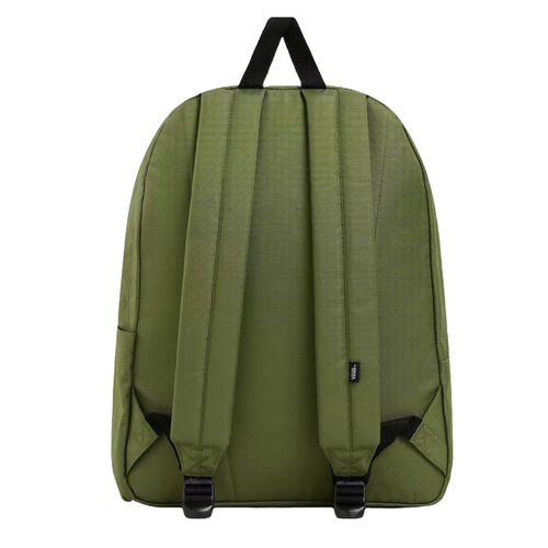 Mochila Verde Vans Old Skool Drop V - Diseño Icónico, Espaciosa y Duradera 