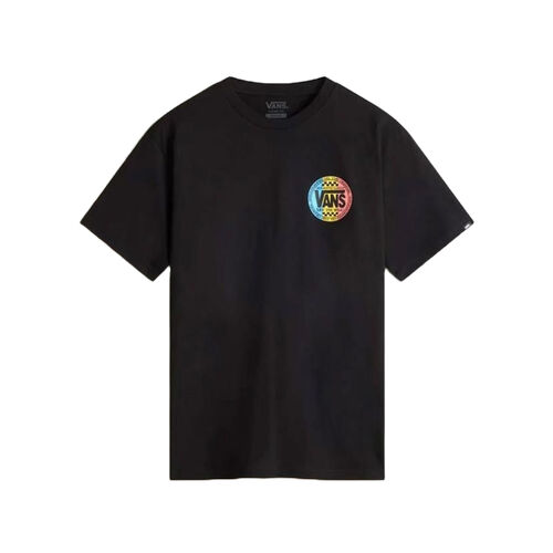 Camiseta Negra Vans Retro Co Black Suave Y Transpirable S
