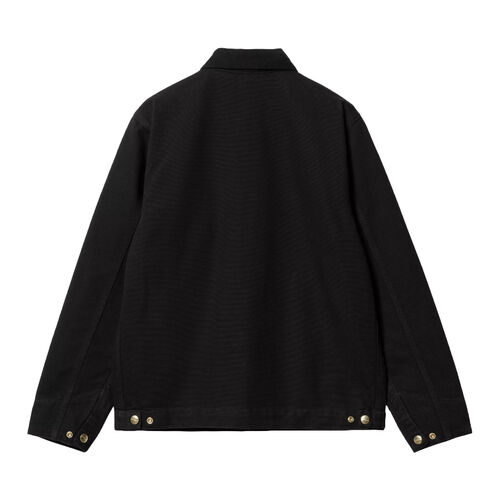 Chaqueta Negra Carhartt Detroit Jacket Black Diseño Moderno Summer S