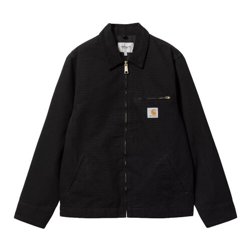 Chaqueta Negra Carhartt Detroit Jacket Black Diseño Moderno Summer S
