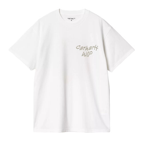 Camiseta Blanca Carhartt Sunflower T-Shirt White Suave Y Comoda S