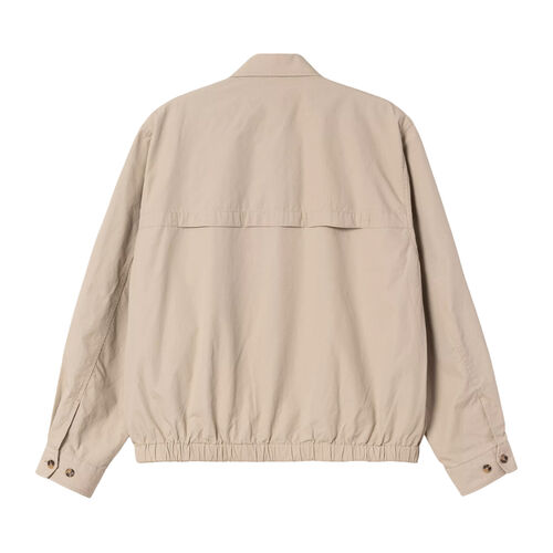 Chaqueta Beige Carhartt Duke Jacket Wall/Wax Suave Y Ligera S