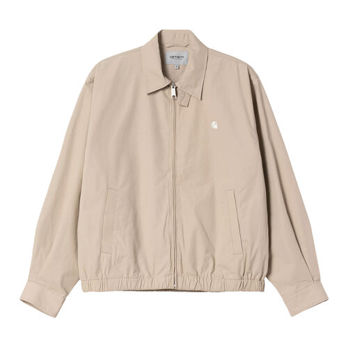 Chaqueta Beige Carhartt Duke Jacket Wall/Wax Suave Y Ligera S