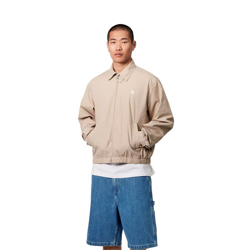 Chaqueta Beige Carhartt Duke Jacket Wall/Wax Suave Y Ligera S