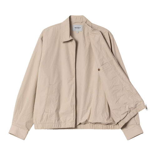 Chaqueta Beige Carhartt Duke Jacket Wall/Wax Suave Y Ligera S