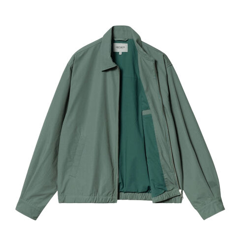 Chaqueta Verde Carhartt Duke Jacket Silver Pine/Wax Suave Y Ligera S