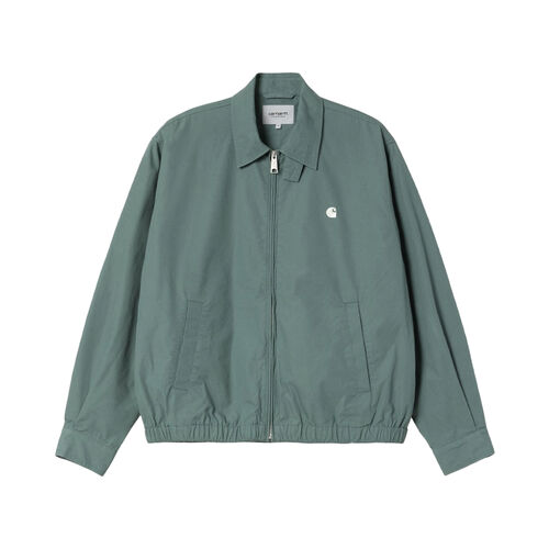 Chaqueta Verde Carhartt Duke Jacket Silver Pine/Wax Suave Y Ligera S