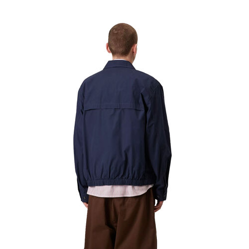 Chaqueta Azul Carhartt Duke Jacket Space/Wax Suave Y Ligera S