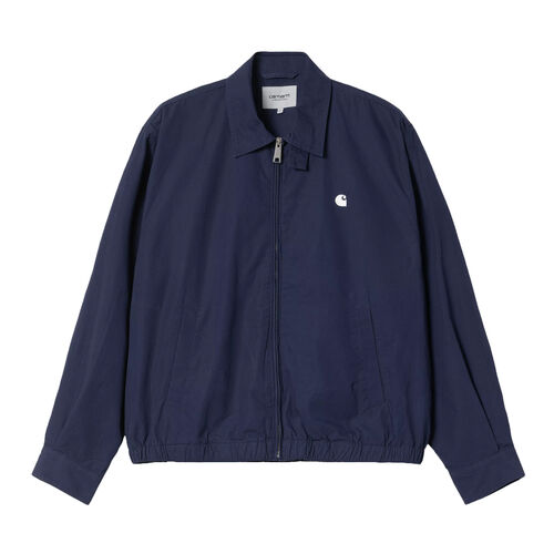 Chaqueta Azul Carhartt Duke Jacket Space/Wax Suave Y Ligera S