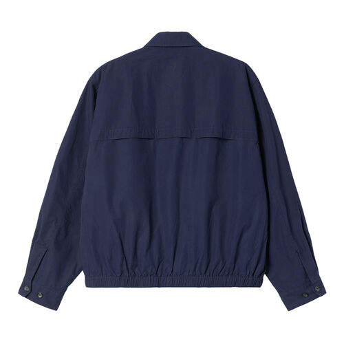 Chaqueta Azul Carhartt Duke Jacket Space/Wax Suave Y Ligera S