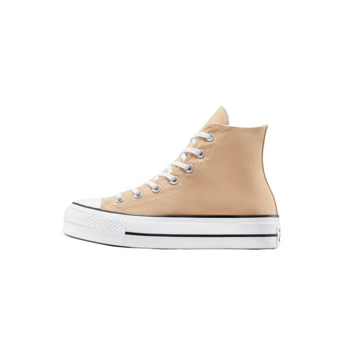 Zapatilla Beige Converse Chuck Taylor All Star Lift Platform Taupe/Cream 36