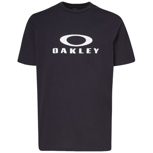 Camiseta Negra Oakley O Bark 2.0 Blackout de Corte Estándar y Estilo Atemporal S