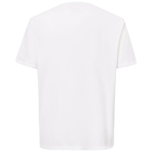 Camiseta Blanca Oakley O Bark 2.0 White de Corte Estándar y Estilo Atemporal S