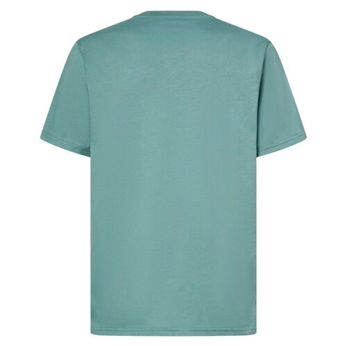 Camiseta Verde Agua Oakley O Bark 2.0 Dark Pacific de Corte Estándar y Estilo Atemporal S