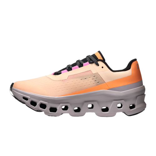 Zapatillas Naranjas On Running Cloudmonster Blonde/Fade Women Ligera Y Duradera 39