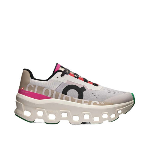 Zapatillas Grises On Running Cloudmonster Silver/Ivory Women Ligera Y Duradera GRIS 38