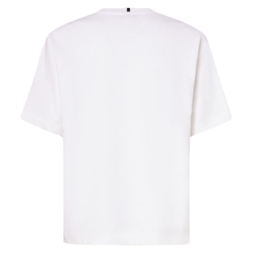 Camiseta Blanca Oakley Wired Mtn Scape Tee White con Ilustración en el Pecho S