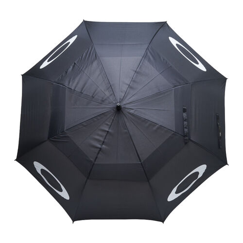 Paraguas Negro Oakley Turbine Umbrella Blackout Ligero y Compacto 