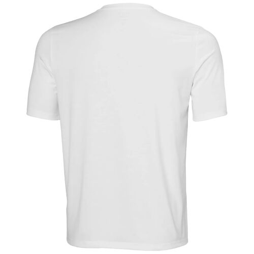 Camiseta Blanca Helly Hansen HP Race Sailing T-shirt White de Estilo Suave y Tenue S