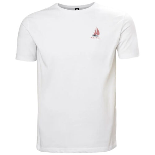 Camiseta Blanca Helly Hansen Shoreline T-shirt 3.0 White de Estilo Marinero S