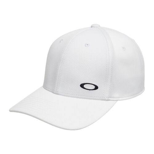 Gorra Blanca Oakley Tinfoil 3.0 White de Ajuste Fijo 