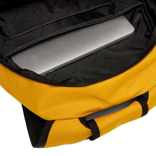 Mochila Amarilla Oakley Primer Rc Laptop Bag 20L Sulfide con Compartimento para Portátil 