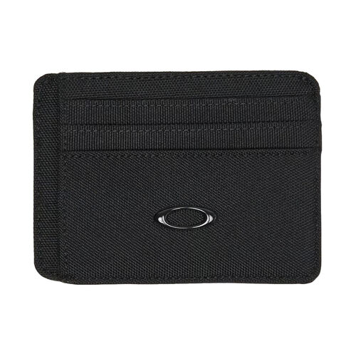 Cartera Negra Oakley Ellipse Card Wallet Blackout Elegante y Funcional 