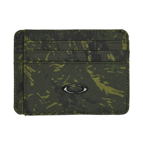 Cartera Camuflaje Verde Oakley Ellipse Card Wallet Tiger Mountain Camo Green Elegante y Funcional 