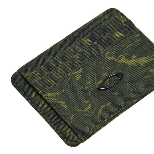 Cartera Camuflaje Verde Oakley Ellipse Card Wallet Tiger Mountain Camo Green Elegante y Funcional 