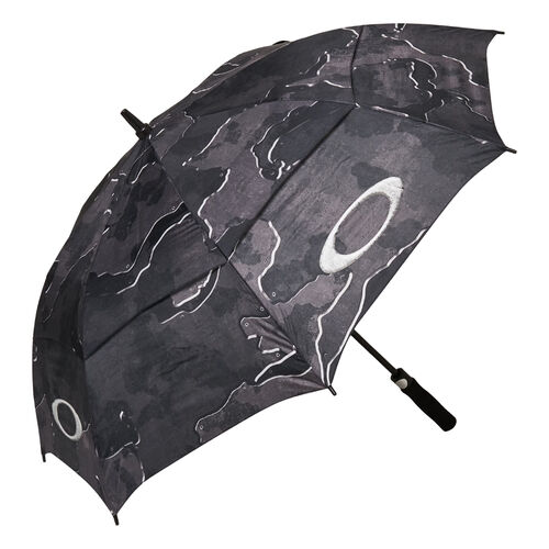 Paraguas Camuflaje Negro Oakley Windproof Umbrella Camo Black con Agarre de Goma EVA 